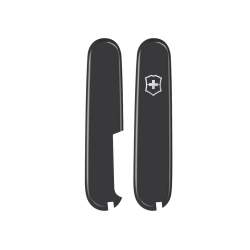 Plaquettes noires Victorinox 91mm avec imperfections