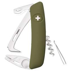 Couteau suisse Swiza HO03 Horse & Tick Tool olive
