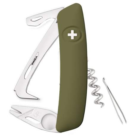 Couteau suisse Swiza HO03 Horse & Tick Tool olive