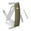 Couteau suisse Swiza Hunter SH05 Tire-tique ALLMATT olive