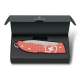 Couteau Victorinox Evoke Alox Stone Red Limited Edition 2025