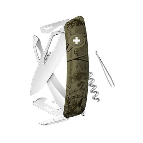 Couteau suisse Swiza Hunter SH05 olive